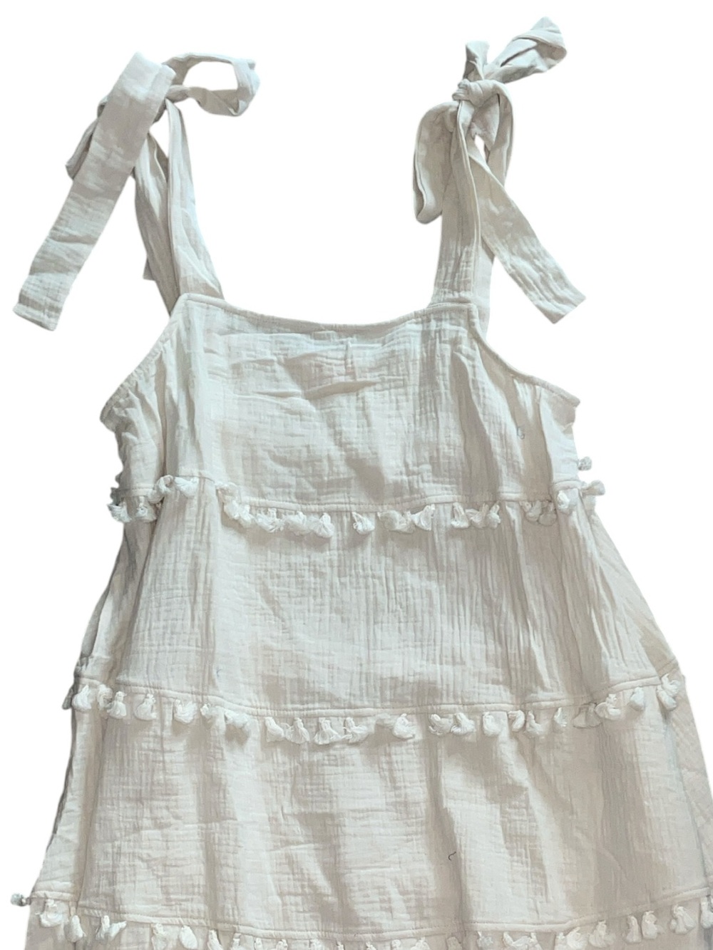 Peach Love Anya Flowy Gauze SunDress - Picture 3 of 6